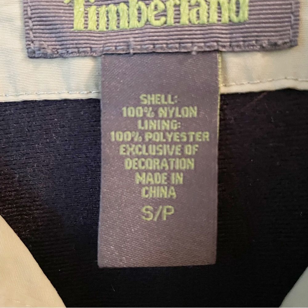 Timberland Anorak Pullover Jacket - Size Small - Picture 5 of 5